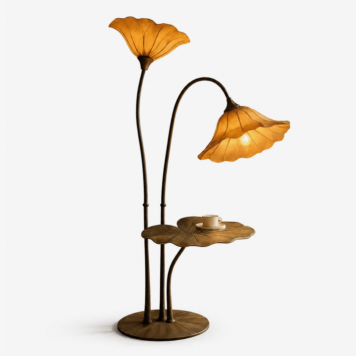 Lotus Bloom Floor Lamp - Vakkerlight