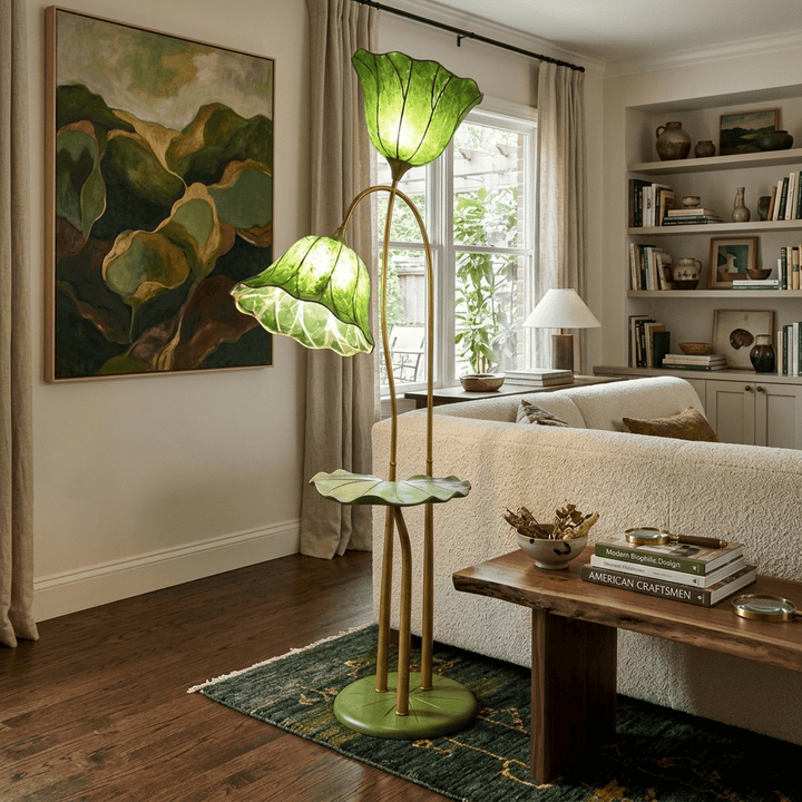 Lotus Bloom Floor Lamp - Vakkerlight