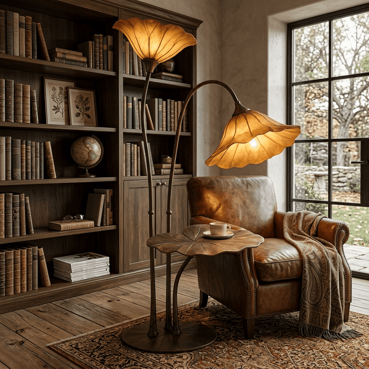 Lotus Bloom Floor Lamp - Vakkerlight