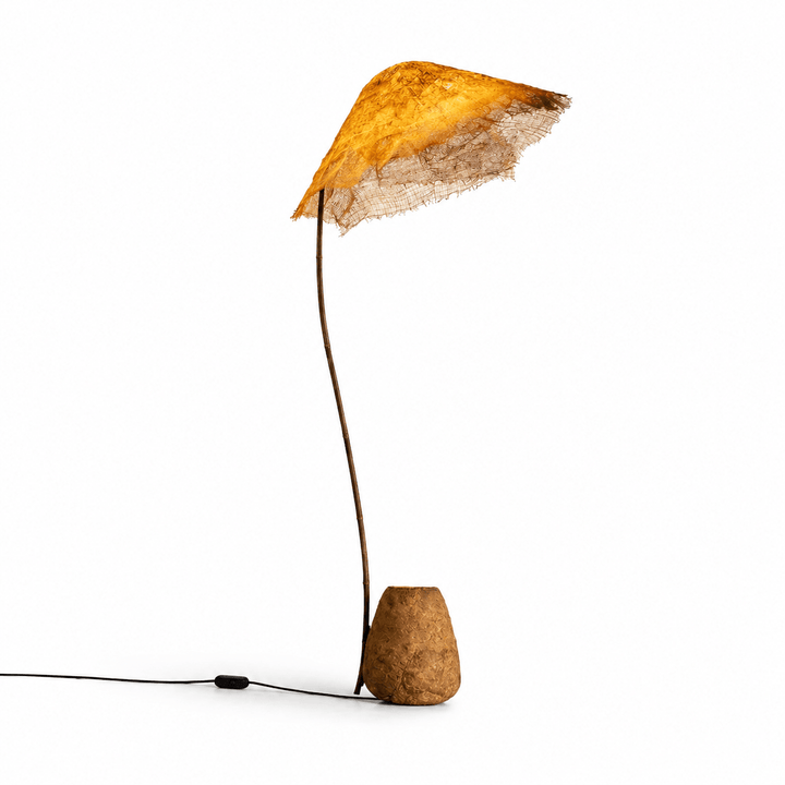Linen Canopy Floor Lamp - Vakkerlight