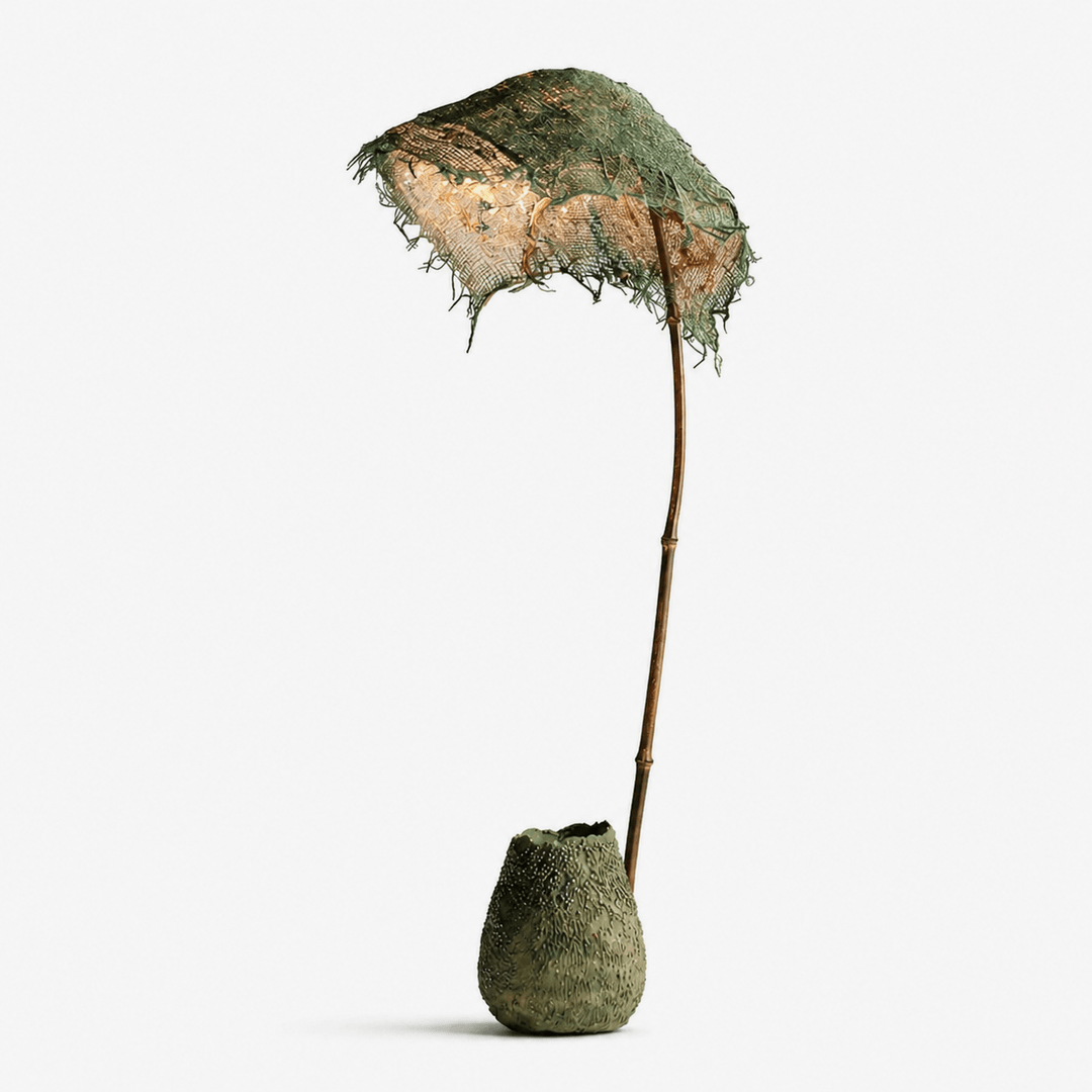 Linen Canopy Floor Lamp - Vakkerlight