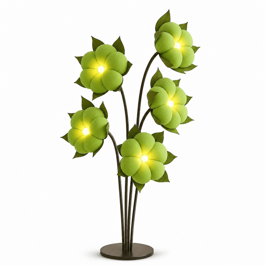 Green Blossom Floor Lamp - Vakkerlight