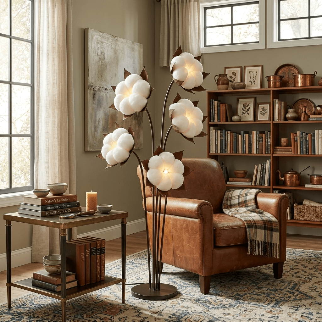 Green Blossom Floor Lamp - Vakkerlight
