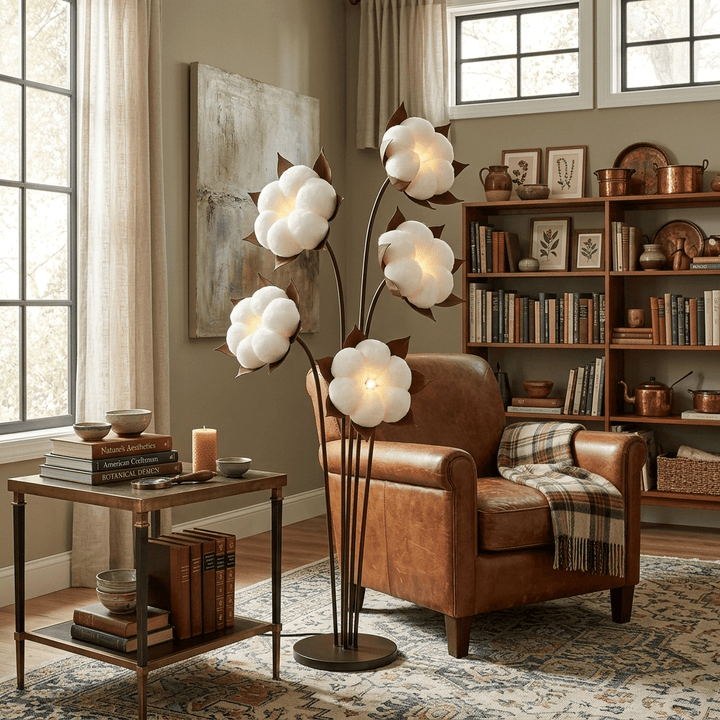 Green Blossom Floor Lamp - Vakkerlight