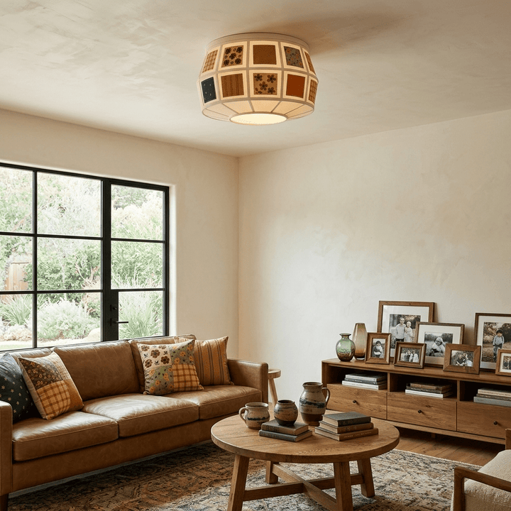 Patchwork Quilt Ceiling Light - Vakkerlight