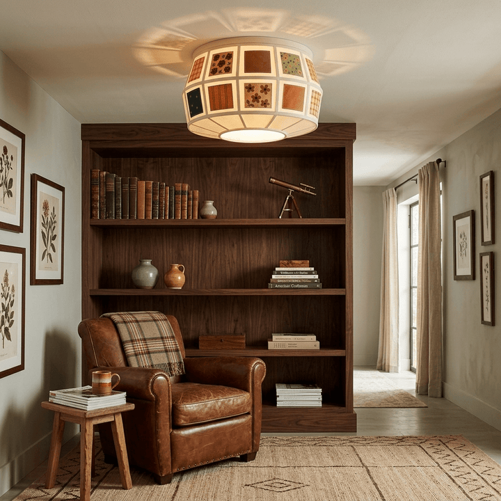 Patchwork Quilt Ceiling Light - Vakkerlight