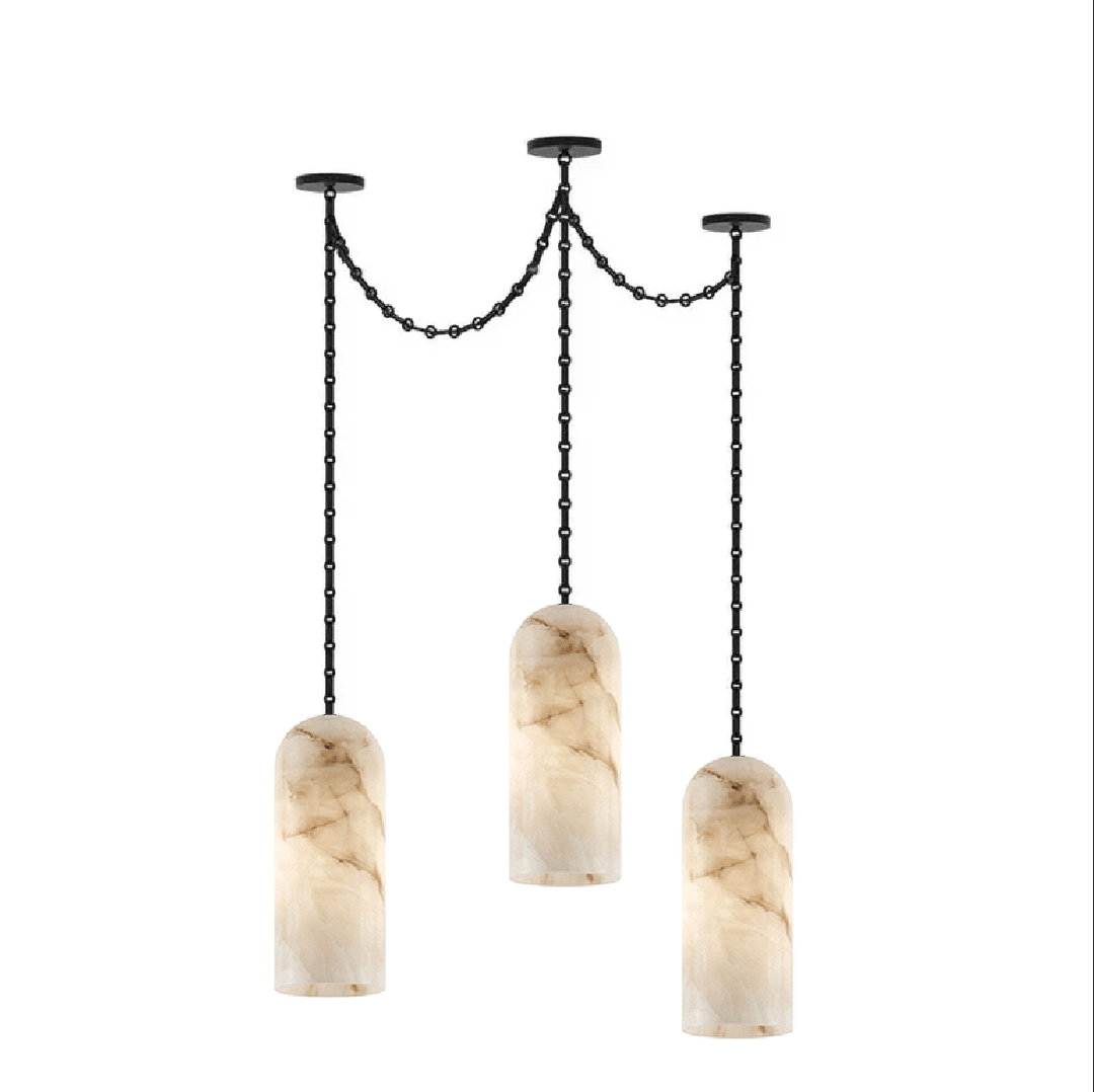 Cascading Chain Capsule Chandelier - Vakkerlight
