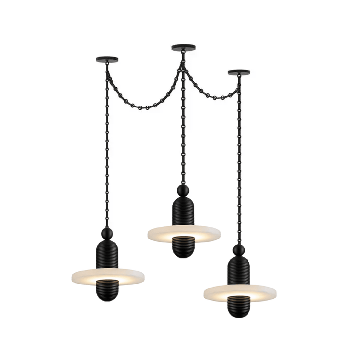 Orbital Drift Chain Chandelier - Vakkerlight