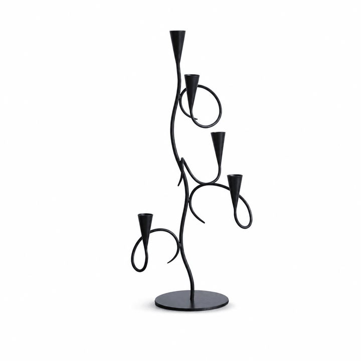 Iron Vine Multi - Arm Candle Holder - Vakkerlight