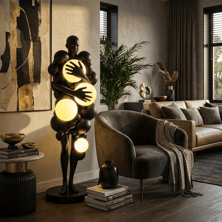 Nocturne Bloom Figure Floor Lamp - Vakkerlight