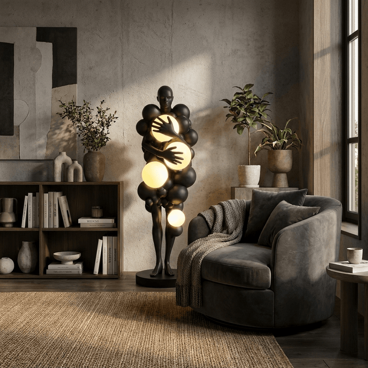 Nocturne Bloom Figure Floor Lamp - Vakkerlight