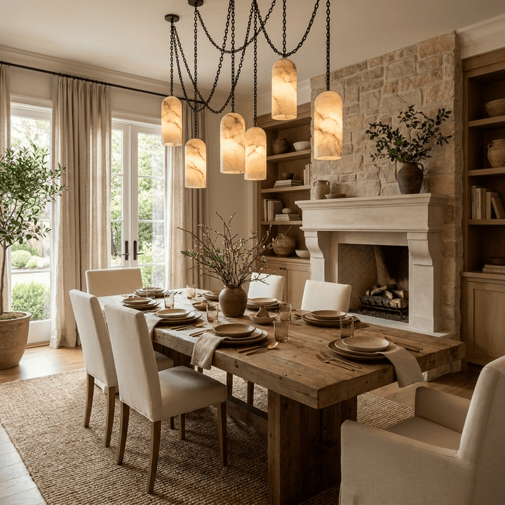 Cascading Chain Capsule Chandelier - Vakkerlight