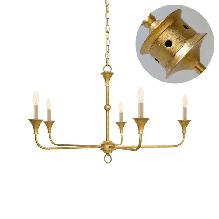 Elara Candle Chandelier - Vakkerlight