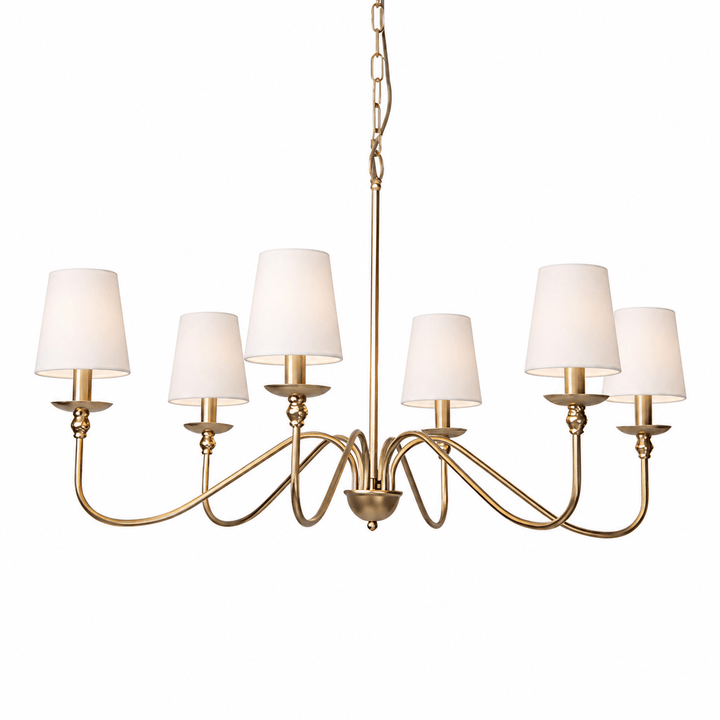 Timeless Gold Candle Chandelier - Vakkerlight