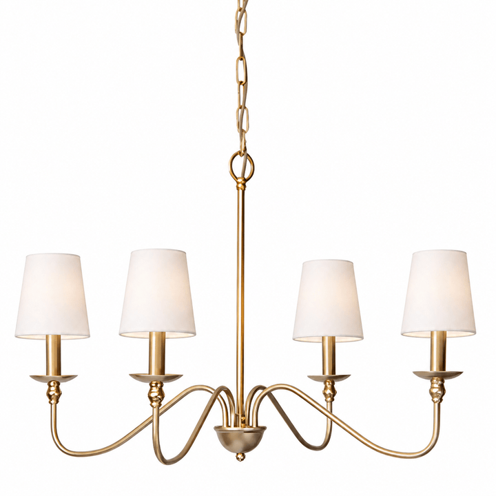 Timeless Gold Candle Chandelier - Vakkerlight