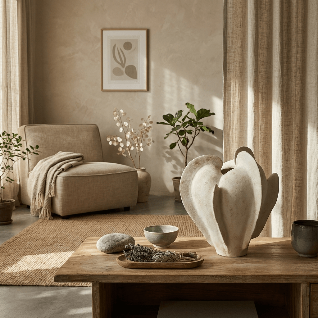Magnolia Bloom Ceramic Sculpture Vase - Vakkerlight