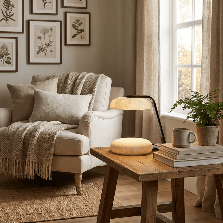 Petralis Alabaster Table Lamp - Vakkerlight