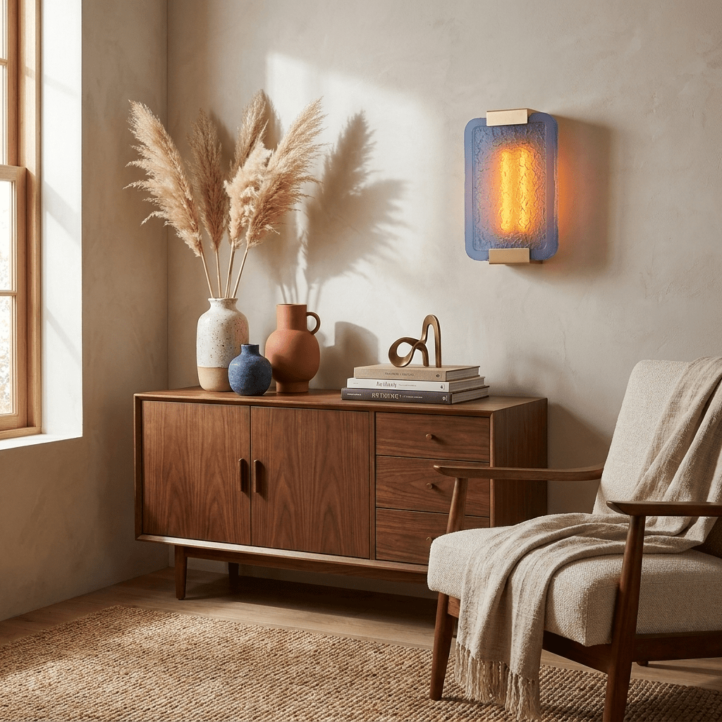 Verella Cast Resin Wall Sconce - Vakkerlight