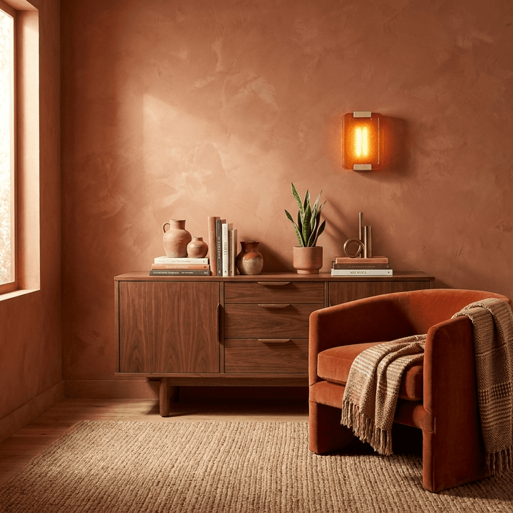 Verella Cast Resin Wall Sconce - Vakkerlight