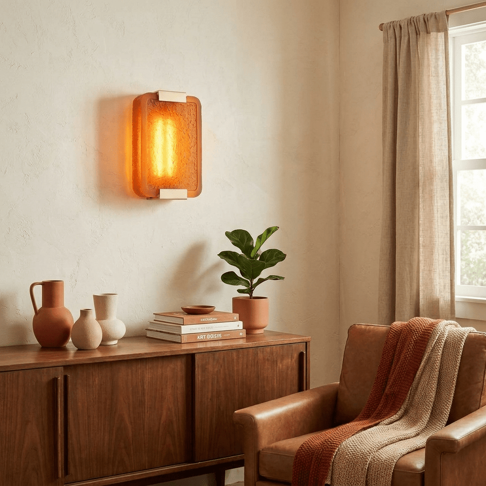 Verella Cast Resin Wall Sconce - Vakkerlight