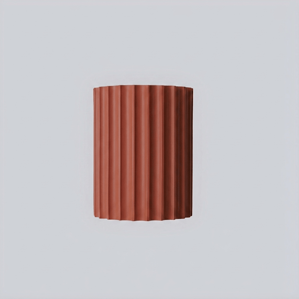 Resin Ribbed Wall Lamp - Vakkerlight