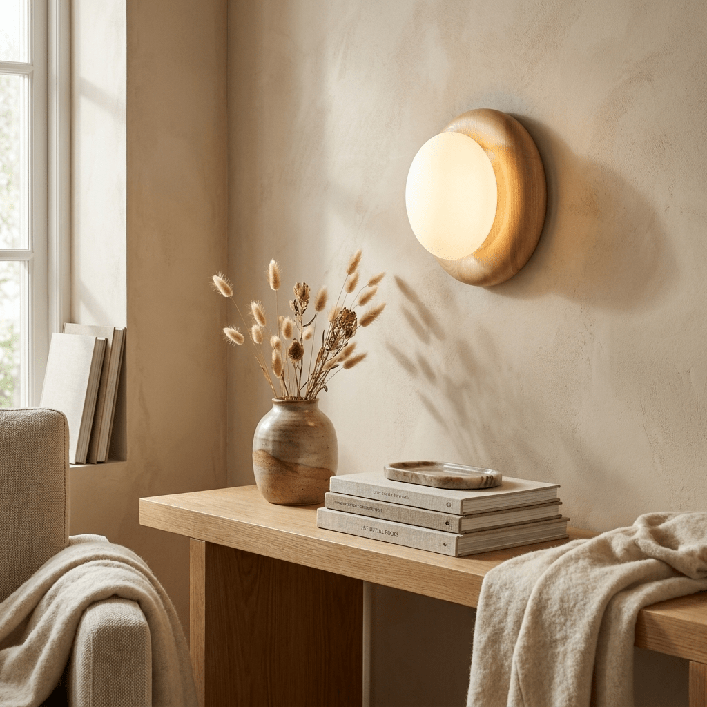 Brevin Wood Wall Sconce - Vakkerlight