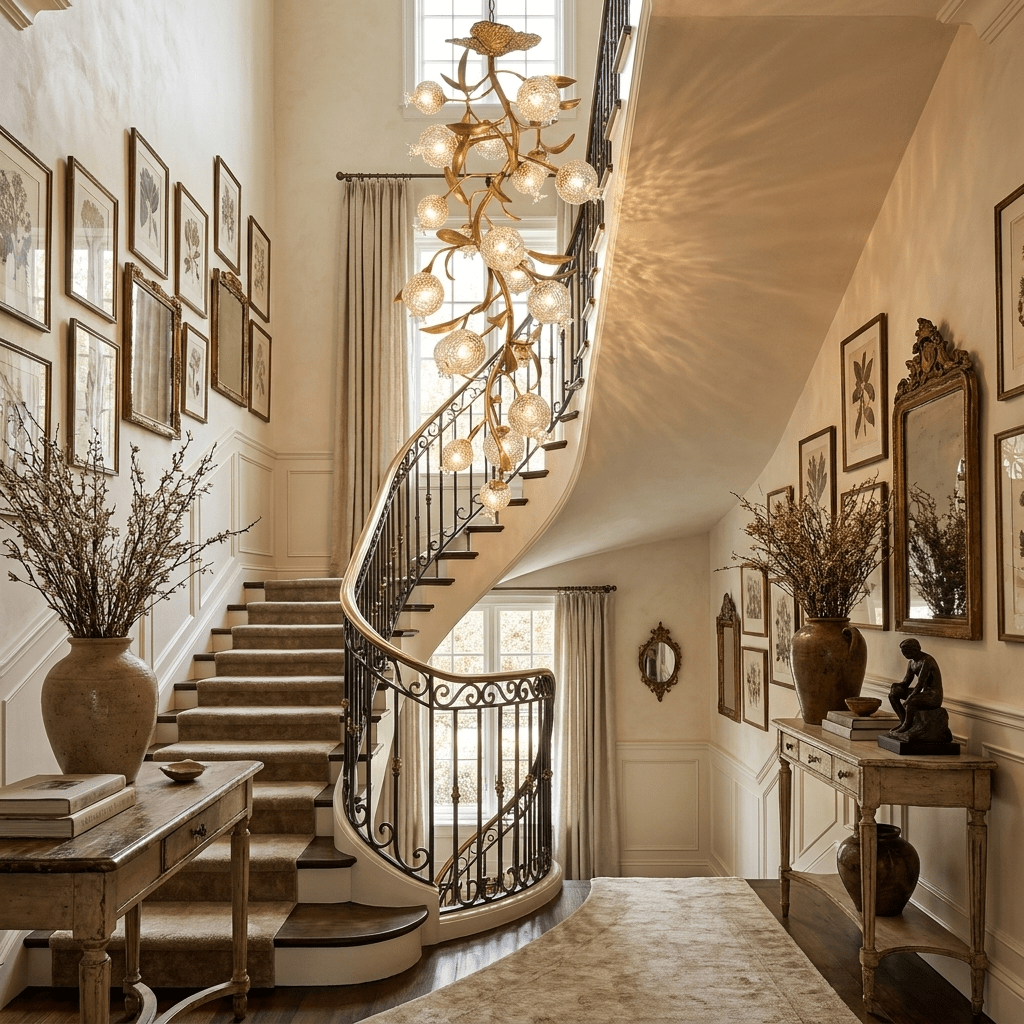 Pomegranate Brass Ceiling Lamp - Vakkerlight