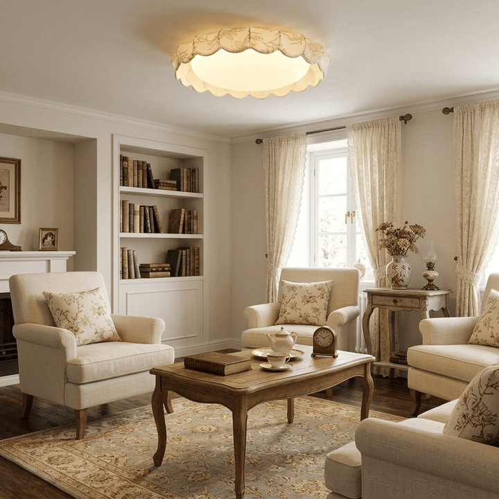 Lunaria Veil Ceiling Lamp - Vakkerlight