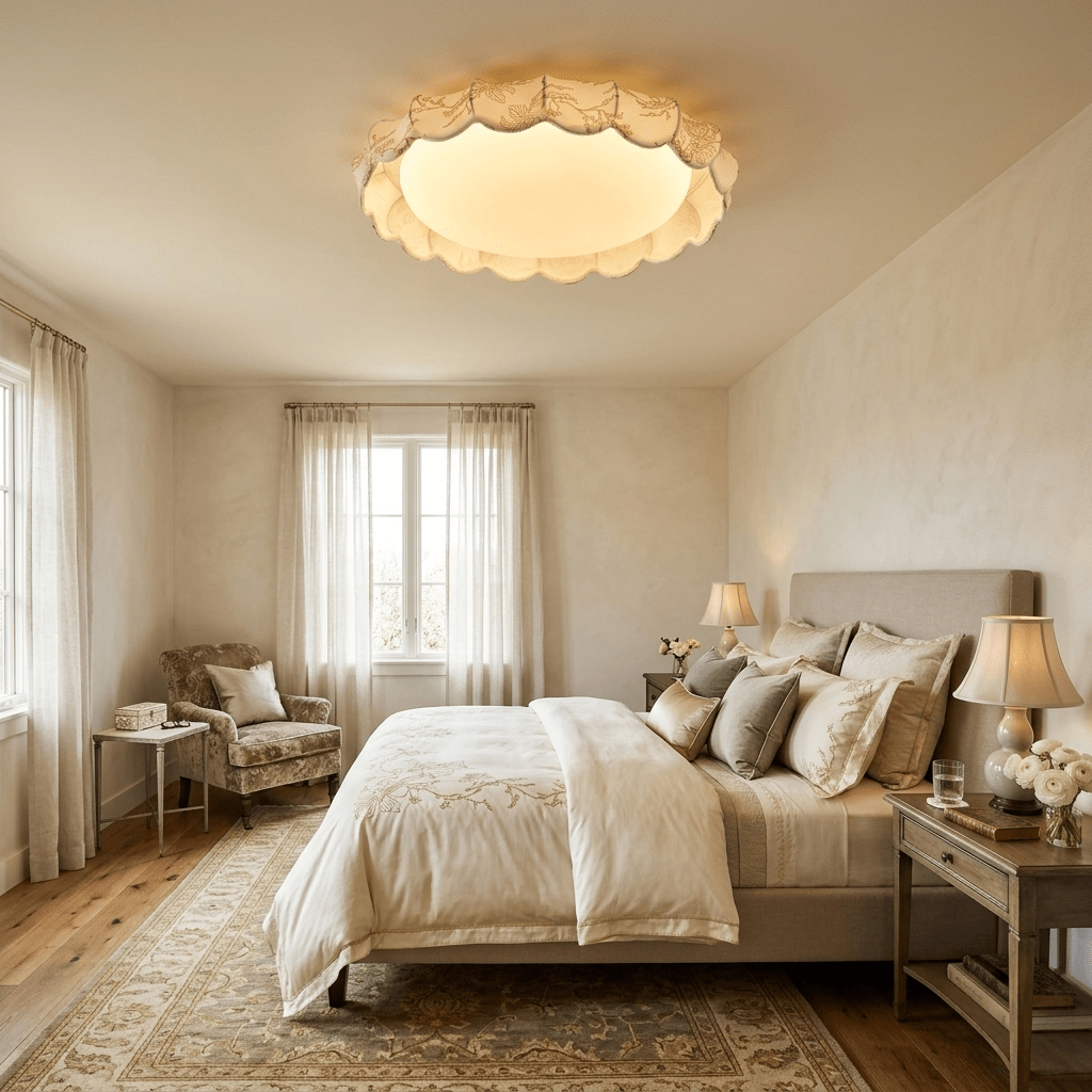 Lunaria Veil Ceiling Lamp - Vakkerlight