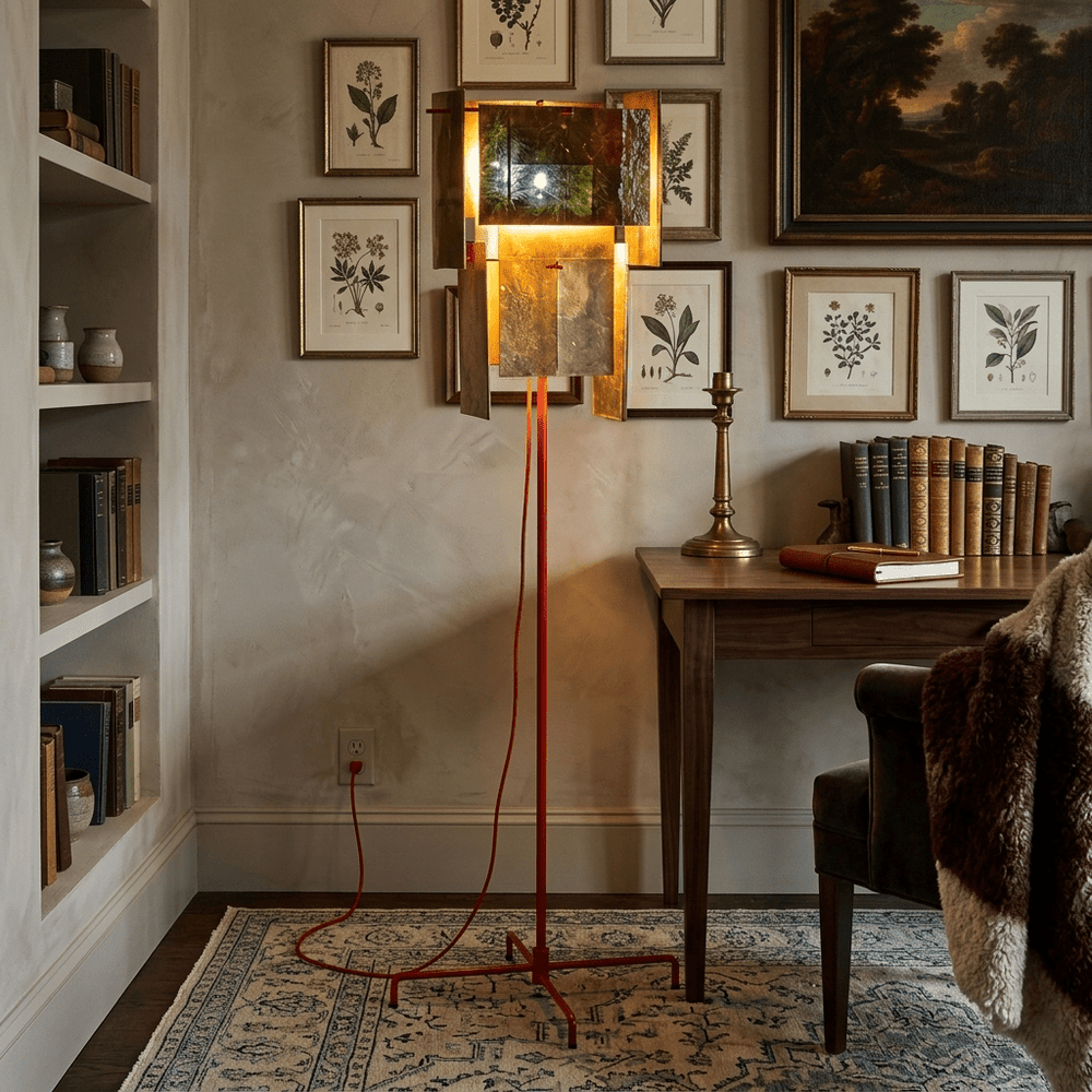Gold Gallery Floor Lamp - Vakkerlight