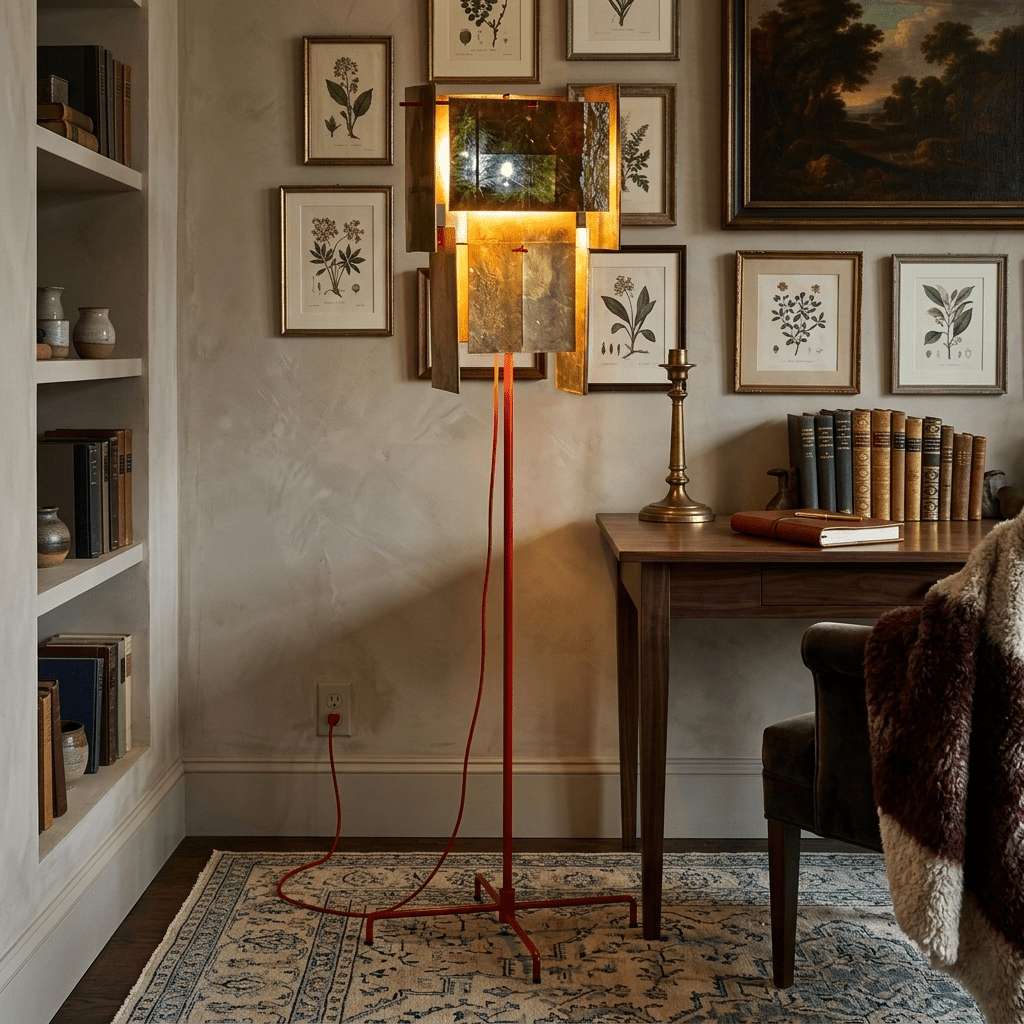 Gold Gallery Floor Lamp - Vakkerlight