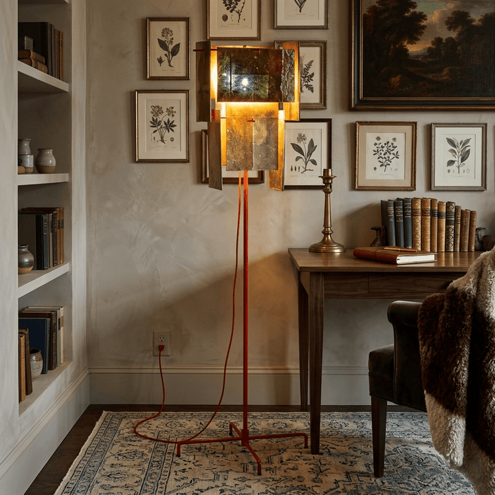 Gold Gallery Floor Lamp - Vakkerlight