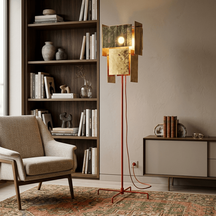 Gold Gallery Floor Lamp - Vakkerlight
