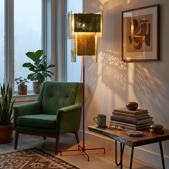 Gold Gallery Floor Lamp - Vakkerlight