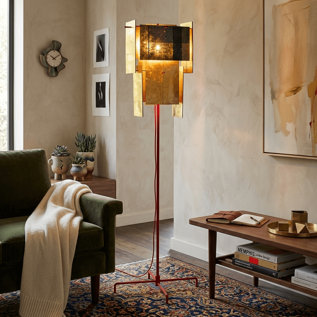 Gold Gallery Floor Lamp - Vakkerlight