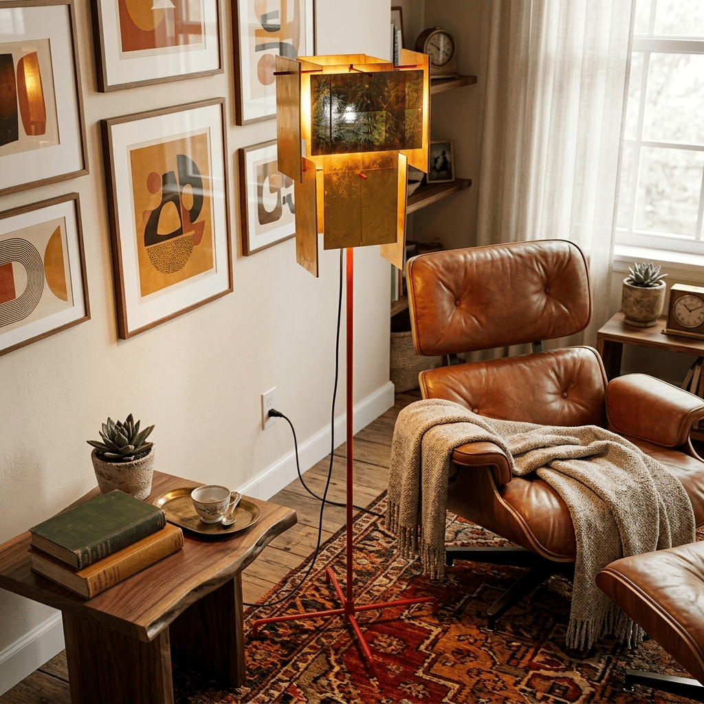 Gold Gallery Floor Lamp - Vakkerlight