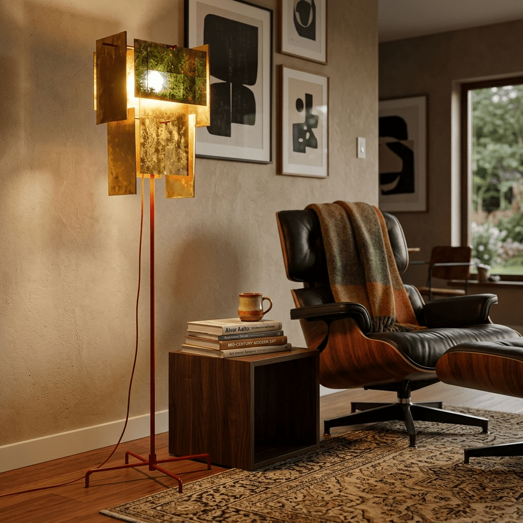 Gold Gallery Floor Lamp - Vakkerlight