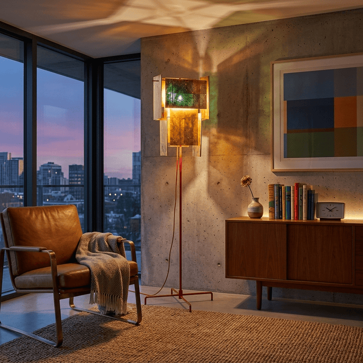 Gold Gallery Floor Lamp - Vakkerlight