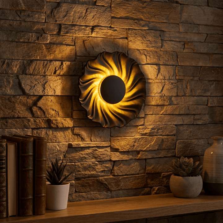 Solar Spiral Wall Sconce - Vakkerlight