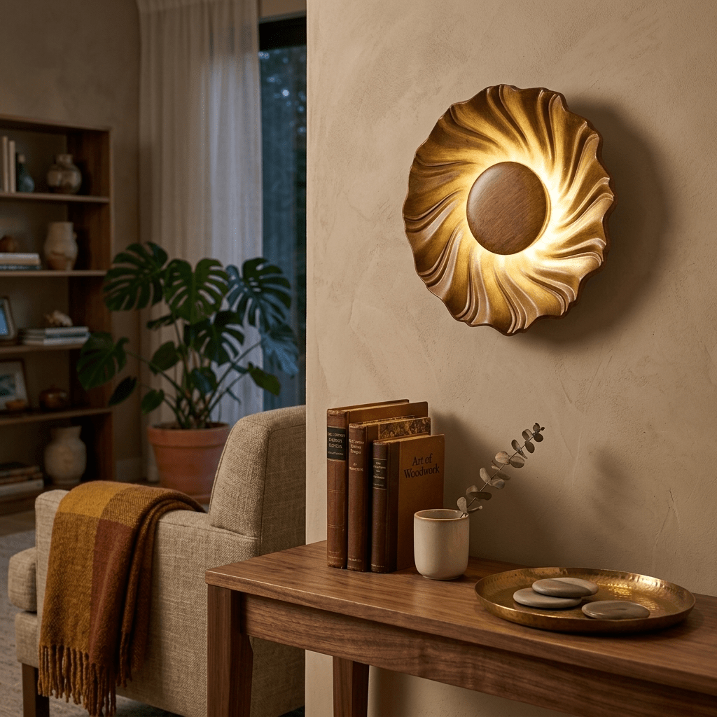 Solar Spiral Wall Sconce - Vakkerlight