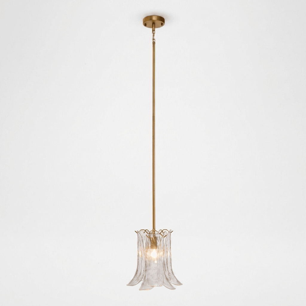 Olive Petal Glass Pendant Lamp - Vakkerlight