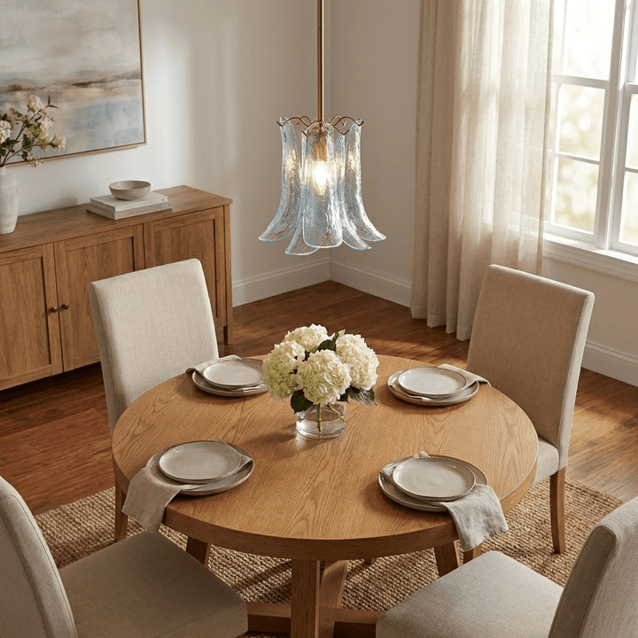Olive Petal Glass Pendant Lamp - Vakkerlight