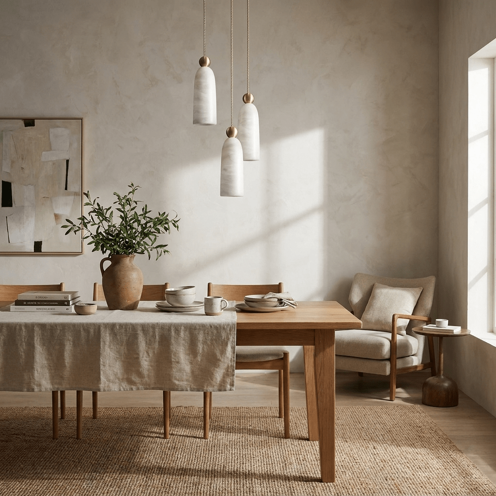 Alabaster Bell Cluster Pendant Lamp - Vakkerlight