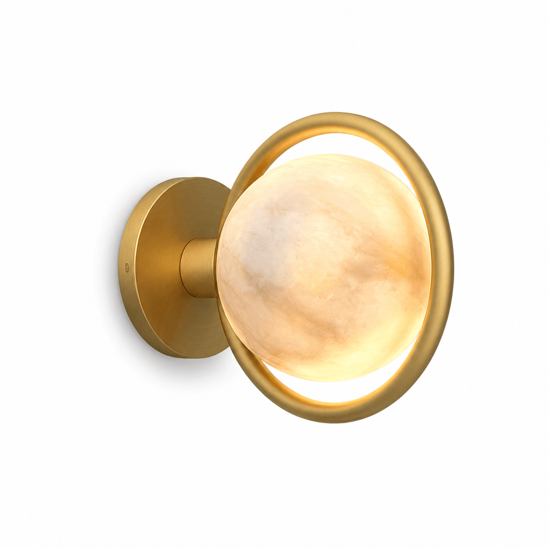 Celestial Ring Alabaster Wall Lamp - Vakkerlight
