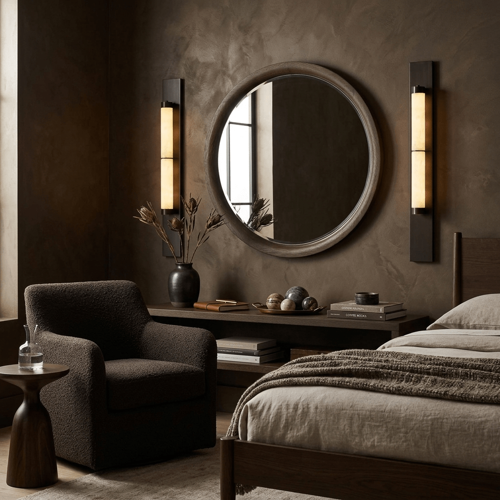 Columnar Alabaster Sconce - Vakkerlight