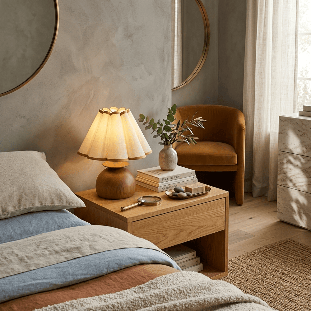 Bloom Wooden Table Lamp - Vakkerlight