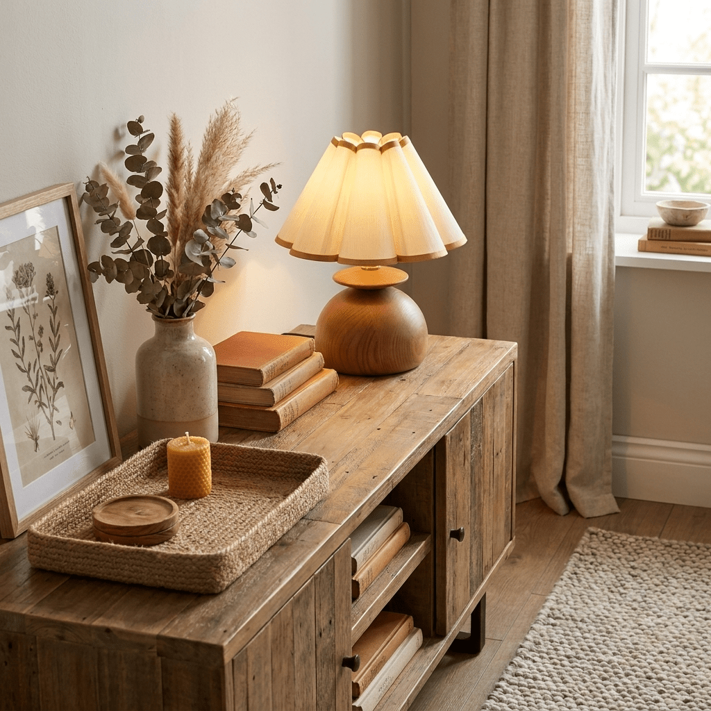 Bloom Wooden Table Lamp - Vakkerlight