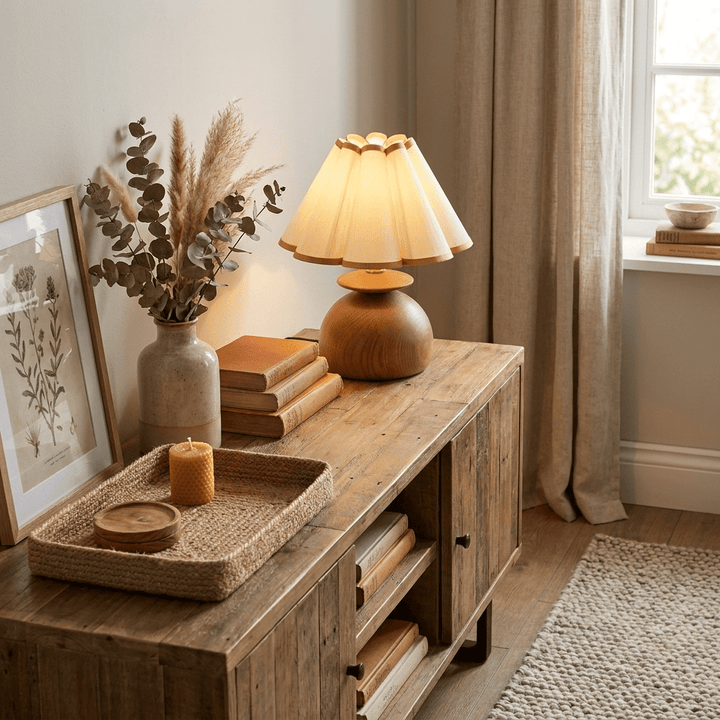Bloom Wooden Table Lamp - Vakkerlight