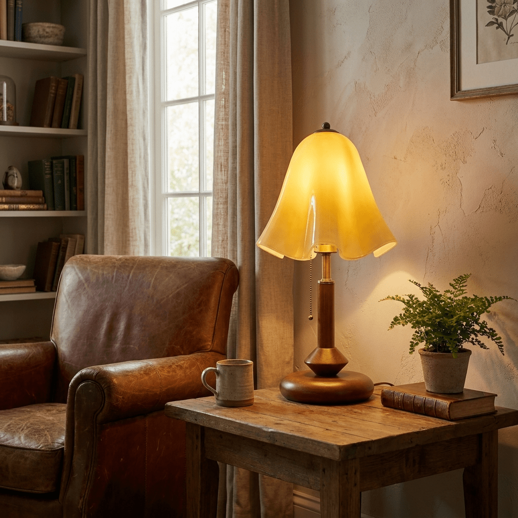 Bell Glass Table Lamp - Vakkerlight