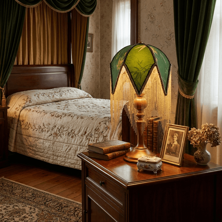 Victorian Fringe Table Lamp - Vakkerlight